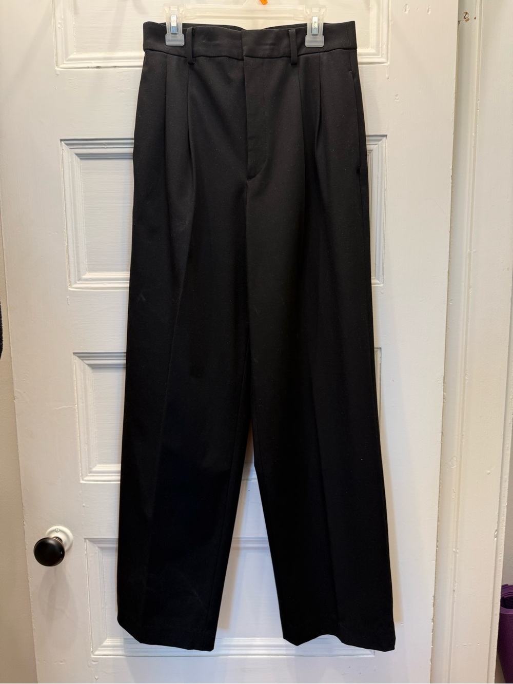 Uniqlo Black Wide Leg Pants